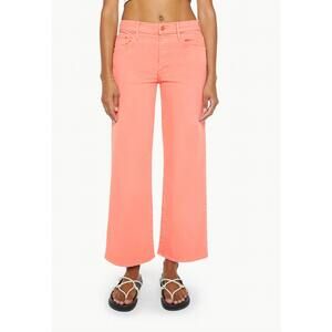 NEW MOTHER mid rise maven ankle jeans in cats and dogs